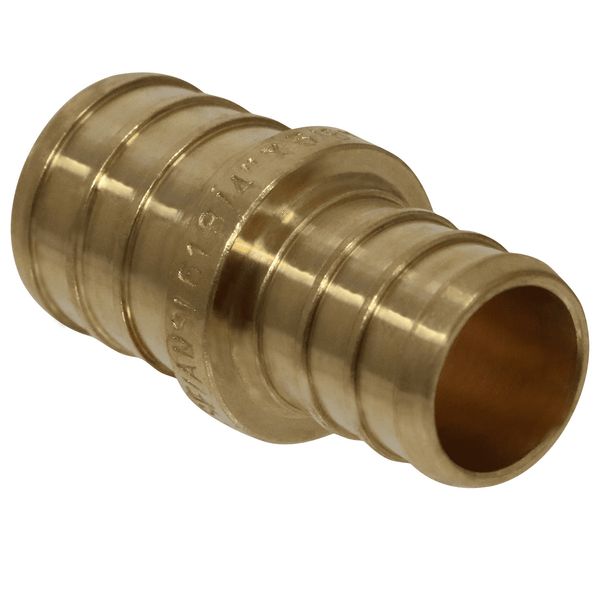XFITTING 1 Pc. 5/8" X 3/4" Pex Reducing Coupling, Pex Coupling, Crimp Fitting