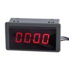 4-Digit Red Led Tachometer, 220V Ac Display Tachometer Motor Speed Meter With Hall Sensor Magnet Sensor