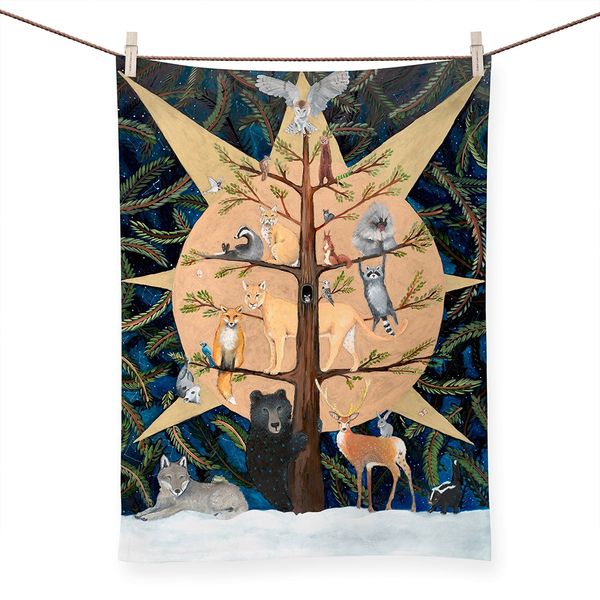 Holiday - Winter Solstice Dream Tea Towels