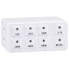 Ohm Electric Button Digital Timer with Timer Outlet Timer Switch Power Supply AB6H 04-8883 HS-AB6H OHM