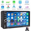 7" 2 DIN Wireless Car Stereo Radio Carplay Android Auto Touch Screen with Camera