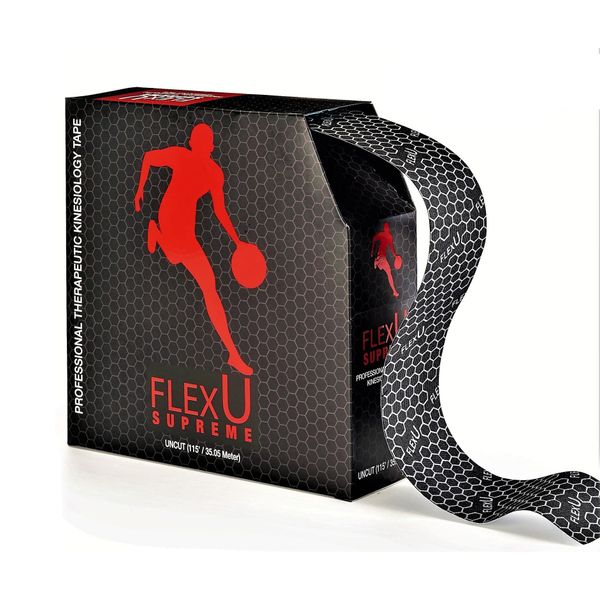 FlexU Kinesiology Tape Bulk Pack (140 Precut Width: 5cm Length: 25cm)