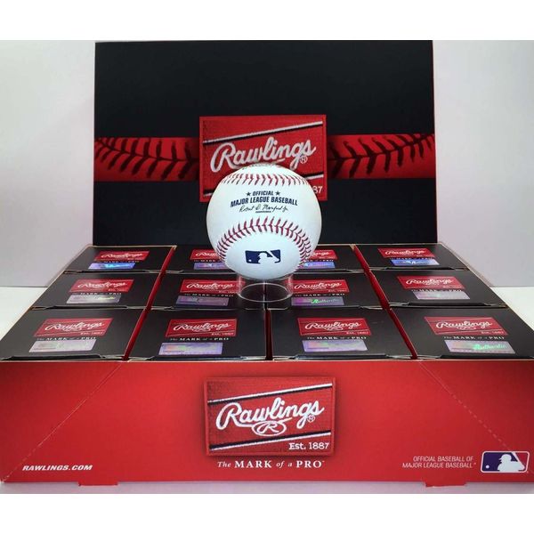 Rawlings Official Major League Leather Game Baseballs from (One Dozen)