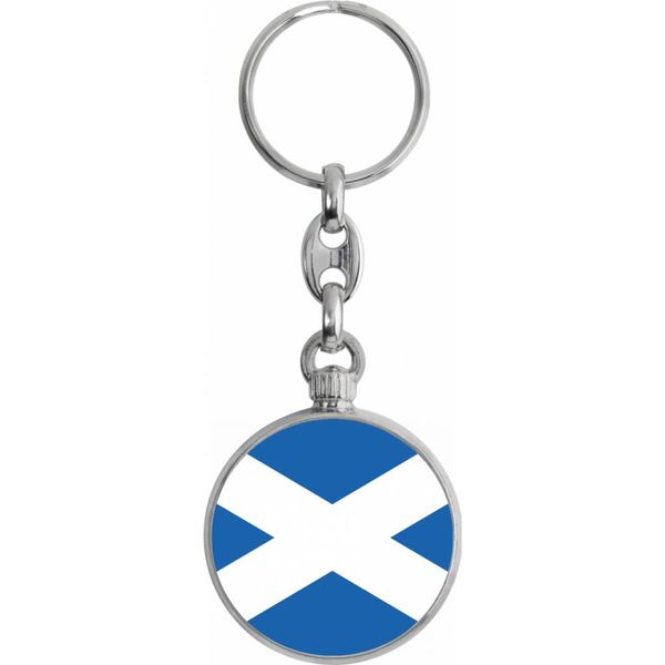 Toff London Scotland Flag Keyring