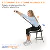 CoreStretch Adjustable Upper and Lower Back Stretcher, Physical Therapy Tool For Back Pain Relief and Shoulder Stretching
