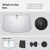 Spigen CryoShade Front Windshield Sunshade for All Tesla Model S 2025/24/23 (2012 to Current)
