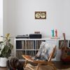 ART.COM Stretched Canvas Print Decorative World Map by Vision Studio, 18" x 12"