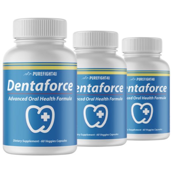 DentaForce Teeth & Gum Supplement - 3 Bottles 180 Capsules