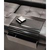Flexible Bamboo Sofa Tray | Anti-Slip Table Mat for Couch | Cup Holder & Storage