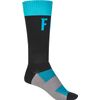 Fly Racing 2022 MX Pro Riding Socks (Blue/Black, SM/MD)