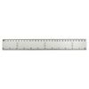 'Orchids' 30cm (12 Inch) White Plastic Ruler (RL00086402)