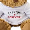 Big Red Egg EVERTON FOREVER - Teddy Bear - Cute Soft Cuddly Adorable - Gift Present
