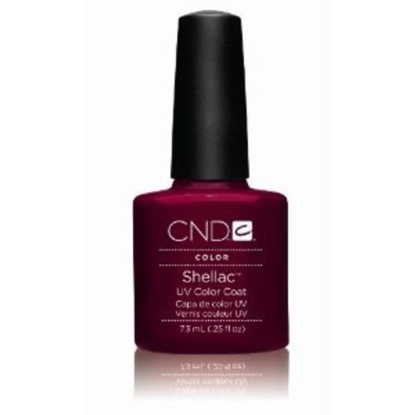 CND Shellac UV Color Coat, 0.2 fl oz (7.3 ml) 525 Decade (Sheer)