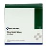 First Aid Only 19-200 Sting Relief Wipes, 100 Count