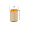 Bosch S2106 - Air Filter Car