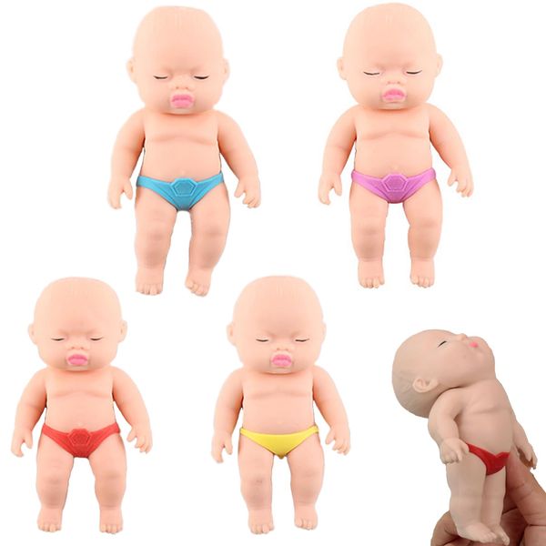 ZEZYXUFM Squishy Doll Toy, Office Decompression, Adult Decompression, Soft, Elastic, Good Texture, Waterproof, Safe, Non-Toxic, Non-toxic, Funny, Tabletop Figurine, Birthday Present, Squishy Toy,