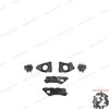 For RAV4 LE XLE 2016-18 Upper Chrome Grille/Lower Mesh/Fog lights/Bumper Bracket
