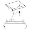 EGLO Recessed Light, White