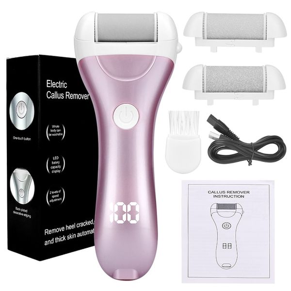 Toenail Care Foot Care Cordless Electric File for Heels Pedicure Tool Professional Care Dead Hard Skin Callus Remover