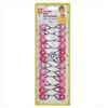Twinbead Pony Tail Holders, 16mm, 12 Pcs (Multi-Pink) by BT Warehouse
