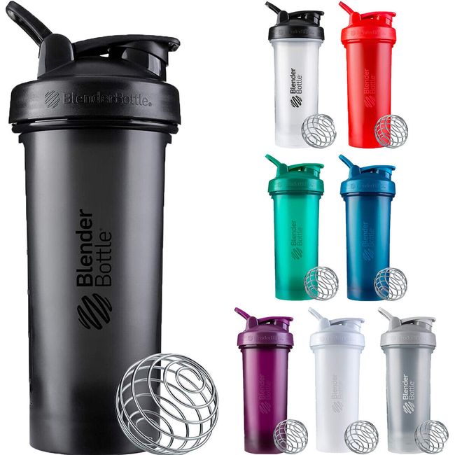 BlenderBottle 28oz Classic Shaker Cup Clear/Green 