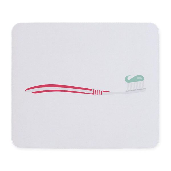 CafePress Toothbrush Mousepad Non-Slip Rubber Gaming Mousepad