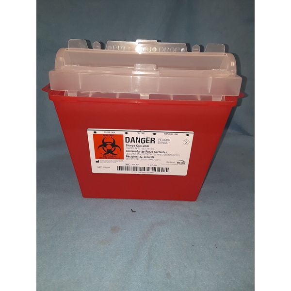Bemis Sharps Container 5qt/4.8L (SET OF 8)