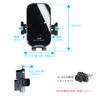 Beat-Sonic Smartphone Holder N Box (BSA19A Smartphone Holder Set with Automatic Opening/Closing Wireless Charging)