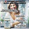 Platelets Booster, Vitamins and Minerals to platelets, Biomedical Formula.