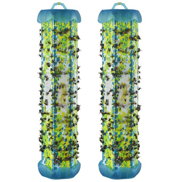 RESCUE! Fly TrapStik – Indoor Hanging Fly Trap - 2 Pack