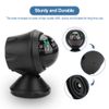 Adjustable Electronic Compass for Car, Boat & Vehicle - Explorer Compass, Black