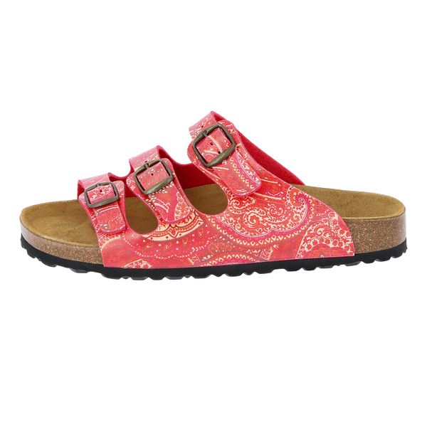 Lico Girl's Bioline Lady Mules, Red Rot Orange Rot Orange, 7.5 UK