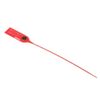 Assuretight 23R Security Seals 9-Inch - Self-Release, Adjustable, Multipurpose Plastic Seals (100-Pack, Red)