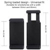 RALSPEC Mobile Phone Camera Tripod Mount Clamp Holder Bracket Adapter For Iphone and Android Smartphones 1/4" Stand