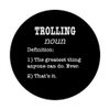 Retro Trolling - lustige Definition für Schleppfischer PopSockets mit austauschbarem PopGrip