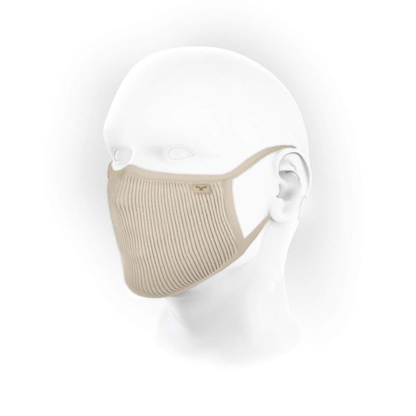 [NAROO MASK] Naroo Mask F.U+ Washable and Reusable High Performance Filter Mask (Beige, Small)