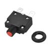 Sourcingmap Thermal Circuit Breakers 6A 125/250V AC 32V DC Push Button Manual Reset Overload Protector Switch 2 Pcs