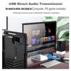 Isobel USB Bluetooth Transmitter Bluetooth Adapter Audio 5.0 Transmitter with Digital Optical Input, Low Latency Optical Toslink for TV PC Switch / PS4 / Xbox Console, 2 Devices Simultaneously