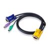 ATEN 2L-5202P PS/2 VGA KVM Computer Cable (1.8 Meters)