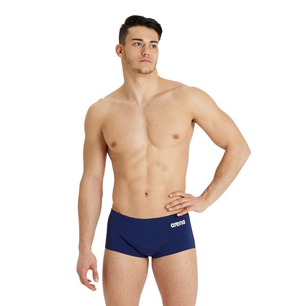 arena Solid Team Men's Swimming Swimsuit, Quick-Drying Swim Shorts in MaxLife Fabric with Maximum Chlorine Resistance and UPF 50+ UV Protection