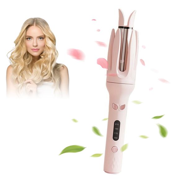 Yuehuam Automatic Hair Curler 28mm Barrel Fast Heating Rotating Curling Iron Wand with 4 Adjustable Temps Auto Shut-Off Hair Styling Tool