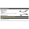 Front ABS Speed Sensor Kit - 2 Piece - Compatible with 2005-2006 Chevy Equinox