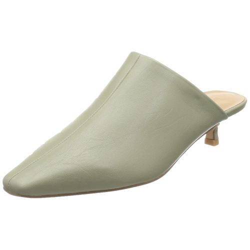 Lily Brown Pointed Mule, GRN