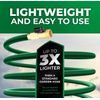 NEW! 25ft Non-Expandable Garden Hose with Spray Nozzle, Heavy Duty Solid Brass