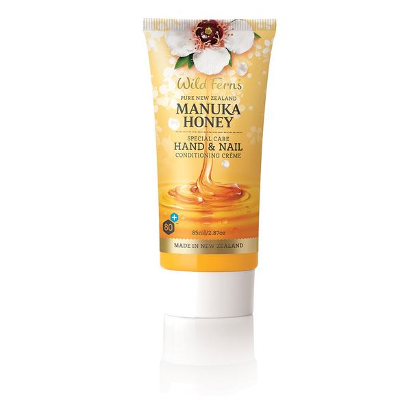 Wild Ferns New Zealand Manuka Honey and Keratin Hand and Nail Cream