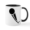 CafePress Microphone Mug 11 oz (325 ml) Ceramic Coffee Mug