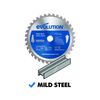 Evolution Power Tools 180BLADEST Mild Steel Carbide-Tipped Blade, 180 mm,Silver