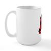 CafePress Buffalo Plaid Bear 15 oz (444 ml) Ceramic Coffee Mug