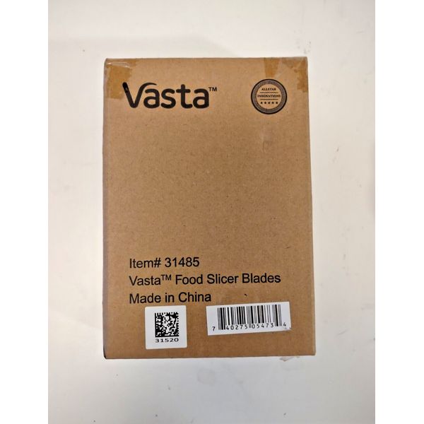 Vasta Food Slicer Blades | Model #31485 | Brand New in Box | 2 PACK