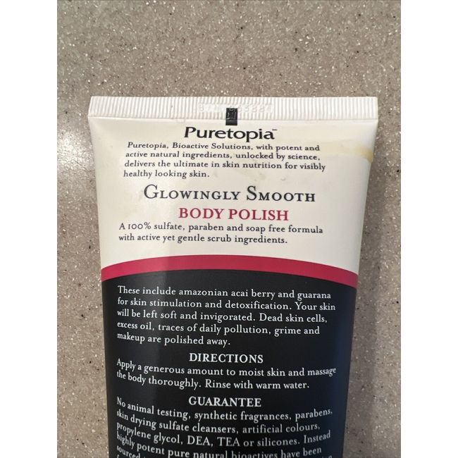 Body Polish Glowingly Smooth New and Special Free Shipping